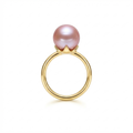 Pink Freshwater Pearl Petite Dauphine Ring