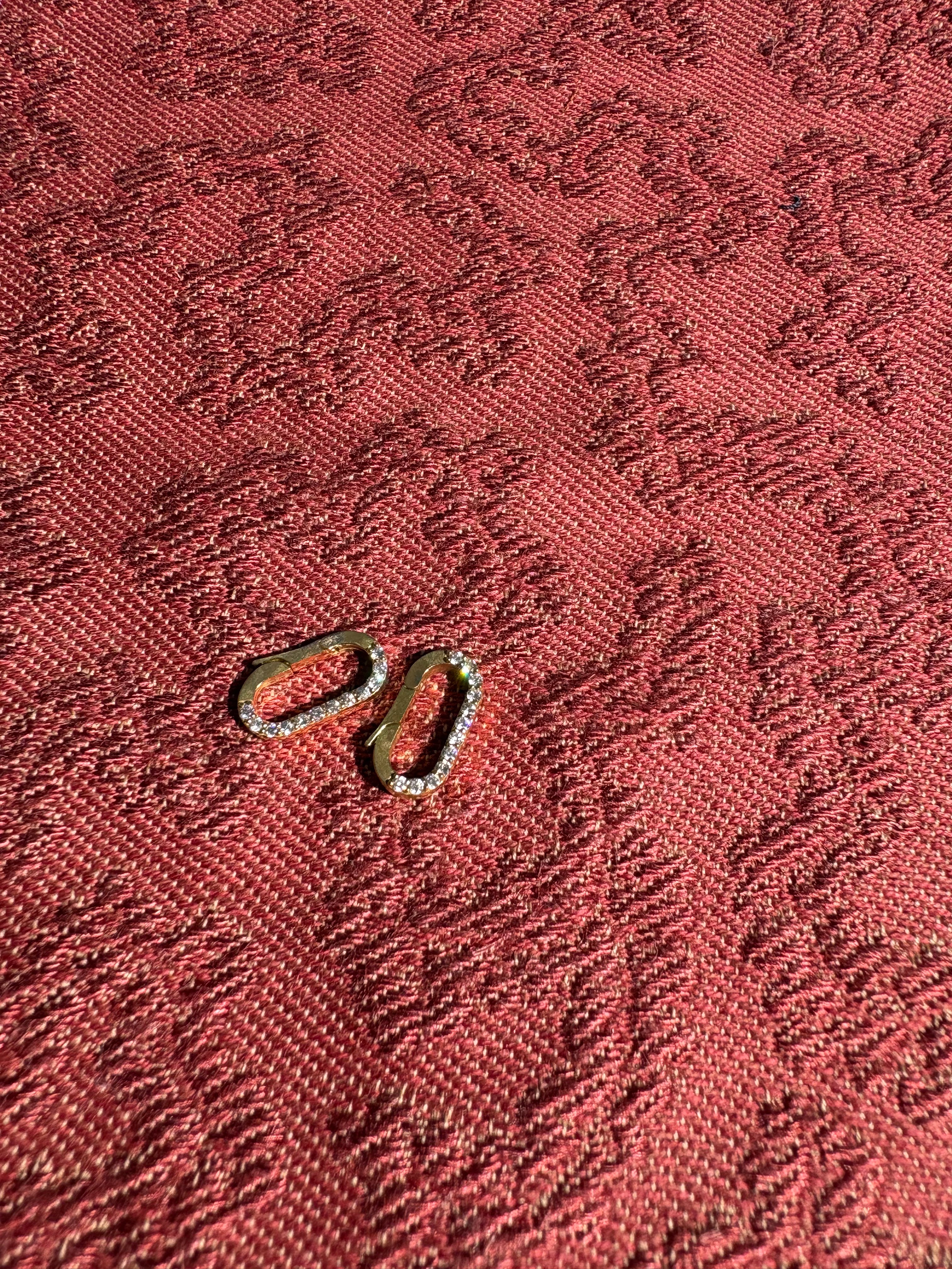 Diamond Charm Connector